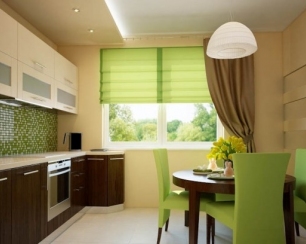 Столовая мебель в интерьере кухни