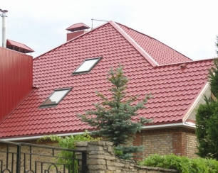 Металлочерепица – идеальный материал для обустройства кровли