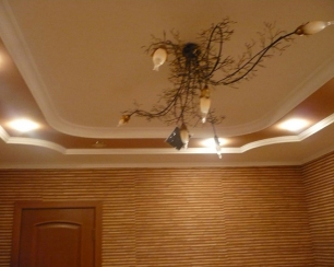 Современные способы отделки потолка