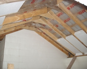 Технология утепления мансардной кровли пенопластом