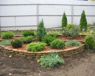 Обустройство клумбы