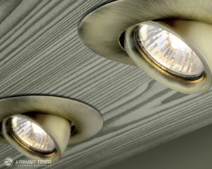 Установка встроенных светильников