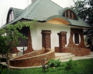 Применение камня во внешней отделке