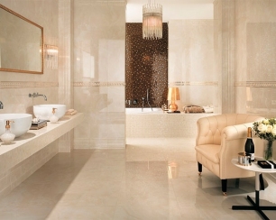 Керамическая плитка Atlas Concorde Vesta – шик оникса и декора