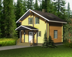 Дачные деревянные дома