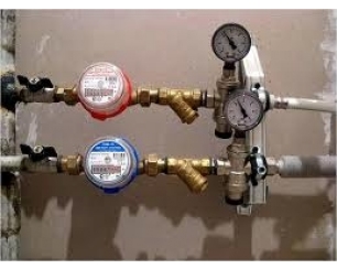 Как установить счетчик воды