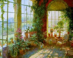 Основные стили зимнего сада