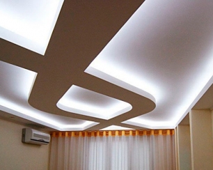 Потолки из гипсокартона и их основные достоинства