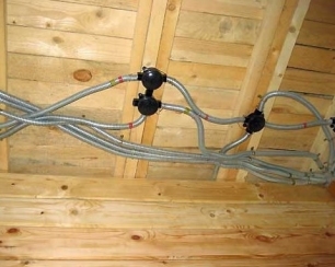 Проводка в деревянном доме. Советы и рекомендации