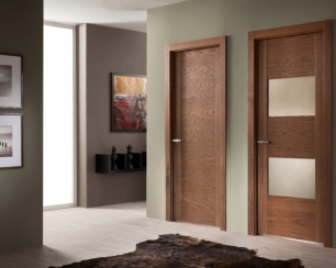 Двери шпонированные