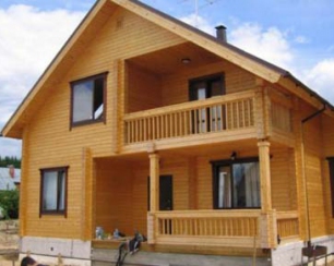 Как выровнять деревянный дом