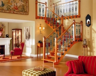 Перила для лестниц: какими они должны быть