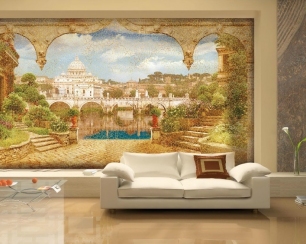 Как установить фрески