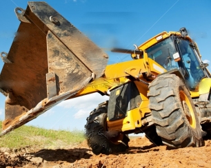 Земельные работы на объекте строительства