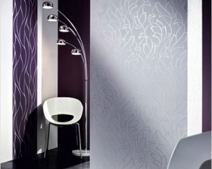 Поклейка флизелиновых обоев