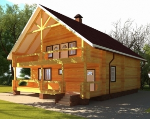 Как построить дом из бруса