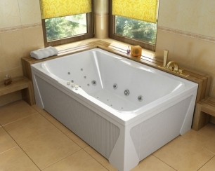 Акриловые гидромассажные ванны «Тритон»  - ваш домашний термальный источник