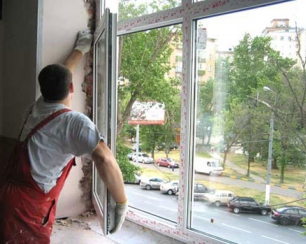 Как самому установить окно