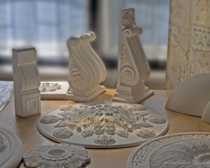 Лепнина из гипса и ее роль в интерьере