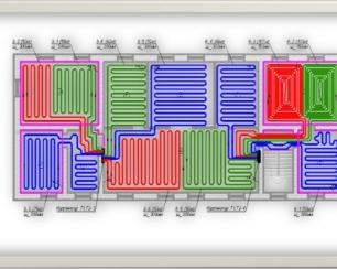 Проектирование водяного теплого пола