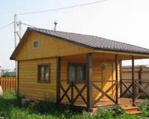 Особенности строительства бани из профильного бруса