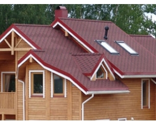 Материал для крыши в деревянных домах