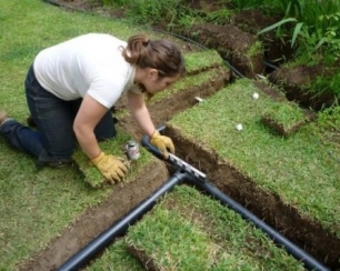 Если требуется дренаж дачного участка