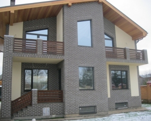 Фасадная клинкерная плитка