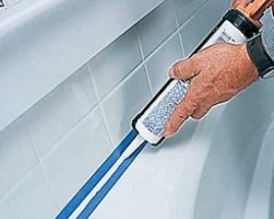 Как выбрать герметик для ванной