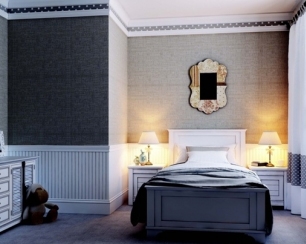 Как можно использовать потолочный багет