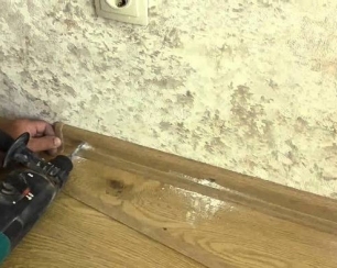 Деревянный плинтус