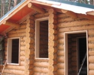 Как сделать окосячку в деревянном доме