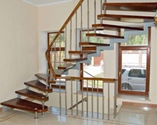 Как сделать перила для лестницы