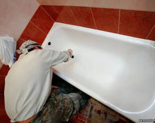 Как покрасить ванну эмалью