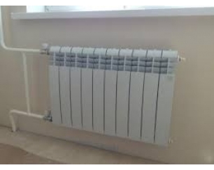 Установка биметаллических радиаторов