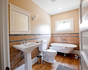 Идея обустройства ванной комнаты