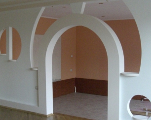 Как сделать гипсокартонную арку своими руками