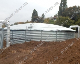 Подземные стальные резервуары 200 м3 (кубов)