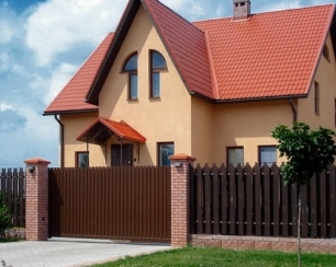 Основные элементы современных откатных ворот