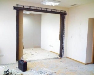 Как сделать проем в несущей стене