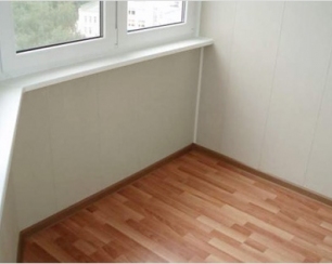 Технология утепления пола лоджии