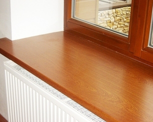 Установка деревянных подоконников