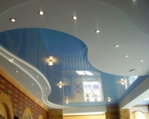 4 шага установки натяжного потолка