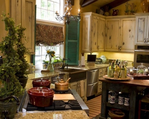 Дизайнерские идеи для кухни в деревенском стиле