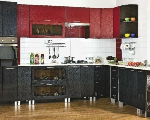 Недорогая модульная кухня в магазине «Мебель-Мебель»