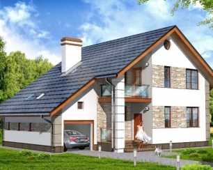 Проекты домов с гаражом: о преимуществах и недостатках