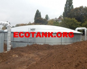 Подземные стальные резервуары 200 м3(кубов)