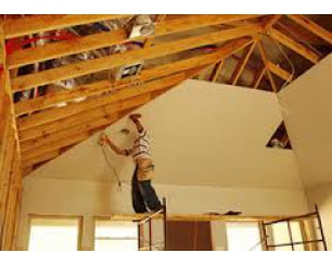 Как выполнить внутреннюю отделку деревянного дома гипсокартоном