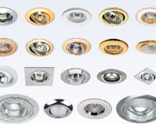 Встраиваемые потолочные светильники