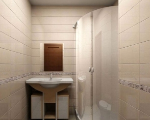 Отделка пластиком ванной комнаты